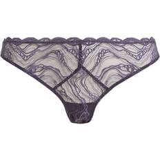 Calvin Klein Sheer Lace Bikini Brief - Purple