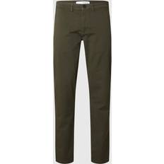 Selected Slim Fit Flex Chinos - Grøn