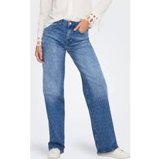 Only Onljuicy Hohe Taille Weiter Beinschnitt Jeans