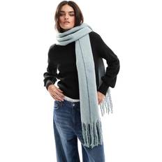 Halpa Nainen Huivit Object Soft Chunky Tassel Scarf - Slate Blue