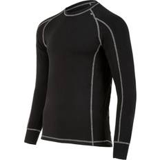 Highlander Bamboo Base Layer Long Sleeve Shirt - Black