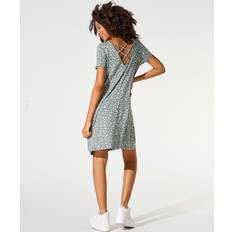 Lace Dresses Only Women's Dress Bera Dos Lacet - Vert