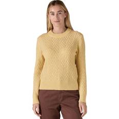 Patagonia W's Recycled Wool-Blend Crewneck Sweater - Chevron Cable Natural