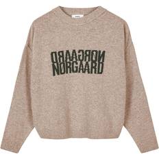 Mads Nørgaard Dame Sweatere Mads Nørgaard Tilona Strik - Laurel Oak