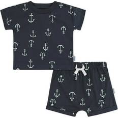 Gerber Baby Boys T-Shirt and Shorts Set Anchor