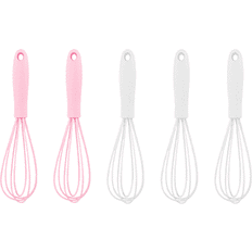 Pink Whisks Zocasl 5 Pack Kitchen Small Whisks Set Whisk