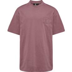 Organic Cotton Tops Hummel Kid's T-shirt Clean - Rose