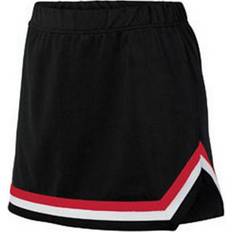 S Skirts Augusta Sportswear Pike Skirt - Black/Red/White