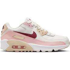 Nike Air Max 90 GS - Phantom/Echo Pink/Sail/Dark Team Red