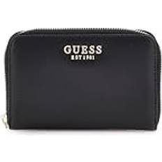 Guess Wallets Guess Laurel Zip Round Wallet - Black