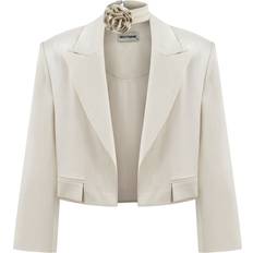 Nocturne Blazer - Uldhvid