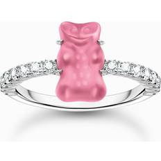 Thomas Sabo Haribo Ring with Pink Mini - Pink/Silver/Pink