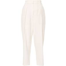 Corduroy Pants & Shorts Brunello Cucinelli Cotton Blend Trousers - Beige