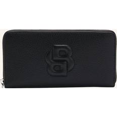 HUGO BOSS Anett Ziparound Wallet - Black