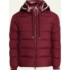 Red Jackets Moncler Men's Cardere Puffer Jacket - Medium Red