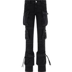 Clothing The Attico Essie Cargo Jeans - Black