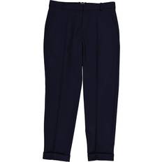 Balmain Homme Pantalons Balmain Twill Tailored Trousers - Blu