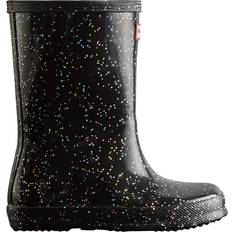 Hunter Gummistøvler Børnesko Hunter First Giant Glitter Wellington - Black