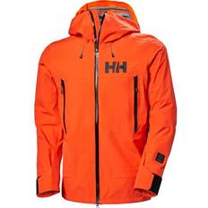 Skilanglauf Oberbekleidung Helly Hansen Men's Sogn Shell 2.0 Ski Jacket - Cherry Tomato