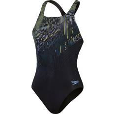 Women - Yellow Swimsuits Speedo Women's 1-piece Swimsuit Eco+M - Noir