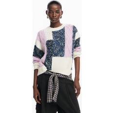 Desigual Paidat Desigual Edmonton Sweater - White