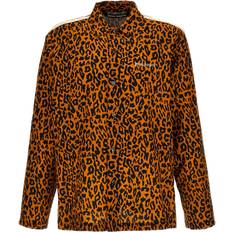 Palm Angels Tops Palm Angels Cheetah Track Shirt - Multicolor