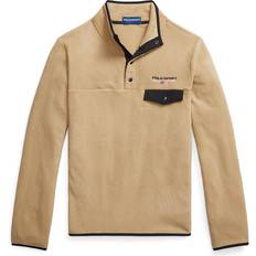 Polo - Unisex Tröjor Polo Ralph Lauren Sport Capsule Fleecetröja Med Logga - Brown