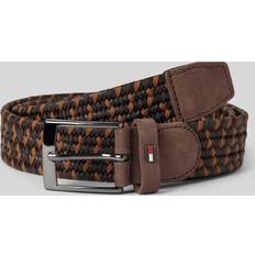 Braun Gürtel Tommy Hilfiger Adan New Elastic Ledergürtel - Mittelbraun