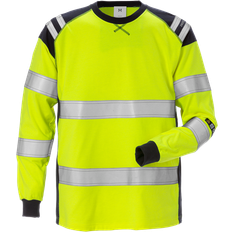 EN 1149 Arbetskläder & Utrustning Fristads Flamstat Læ T-Shirt - Gul/Blå