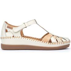 Tacones y Zapatos de Tacón Pikolinos Sandalias Semiabiertos Velcro Casual - Blanco
