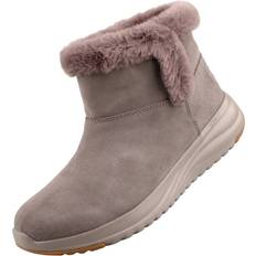 Damen Wanderschuhe Skechers On-The-Go Stellar Cozy Step - Dark Taupe