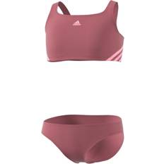 Pink Bikinisæt adidas 3-Streifen Bikini - Preloved Crimson/Pink Spark