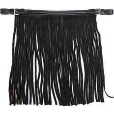Toilettage et soins QHP Frontal Anti-Mouche En Cuir - Schwarz