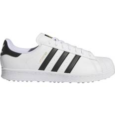 adidas Superstar SL Golf Shoes - Ftwr White/Core Black/Gold Metallic
