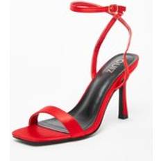 Slingback Heels & Pumps Quiz Red Barely There Heels - Red