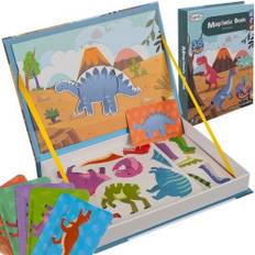Magnetiskt Dinosauriepussel För Barn