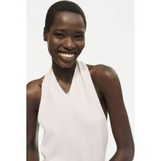 H&M Tangabody Mit Neckholder - Beige