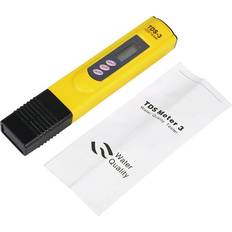 Measurement & Test Equipment Eatbuy Roxy, Water TDS Meter Tester Portable Digital LCD Water Quality Testing Pen 0-9990 PPM Temp Water Quality Tester for Household Drinking Water Pool Aquarium Water(yellow)