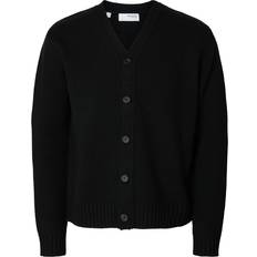 Selected Homme Trøjer Selected Homme SLHCODY Cardigan - Sort