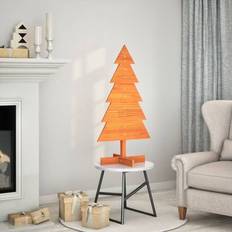 Holz Weihnachtsbaumschmuck vidaXL Weihnachtsbaum zum Schmücken 100 cm Massivholz Weihnachtsbaumschmuck