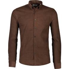 Lindbergh Fine Corduroy Shirt - Mand Brun