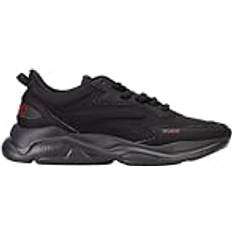 Trainers Leon Runn Flat Laces Casual - Black