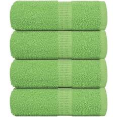 Verde Asciugamani per Ospiti vidaXL 137017 Guest Towel Green (76.2x30cm)