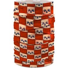 Buff EcoStretch Skull Plaid Headwear - Orange