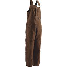 Berne Heritage Insulated Duck Bib Overalls - Brown