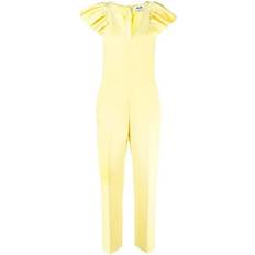 Dame - Gul Jumpsuits & Overalls MSGM Female Ruffled Sleeve Jumpsuit - Yellow