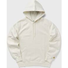 Carhartt WIP Hooded Chase Sweat Wax - Hvid