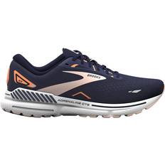 Brooks Womens Adrenaline GTS 23 - Peacoat/Tangerine/Peach