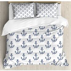 Ambesonne Anchor Set King Size Duvet Cover