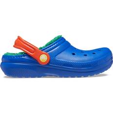 Crocs Grøn Børnesko Crocs Kid's Classic Lined Clog - Blue